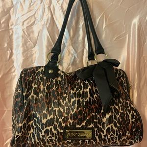 Cheetah Betsey Johnson Purse